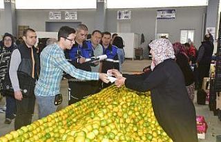 Biga’da pazar esnafı için mobil tahsilat hizmeti