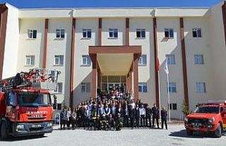 Bünyan Meslek Yüksekokulu’nda yangın tatbikatı...