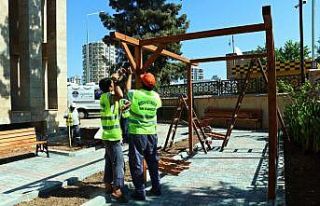 Büyükşehir Belediyesi’nden Cemevi bahçesine...