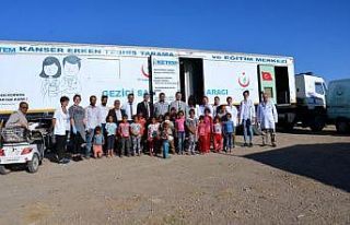 Çadır kentte yaşayan tarım işçilerine kapsamlı...