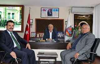 Çakır ve Başol Şoförler Odası’nı ziyaret...