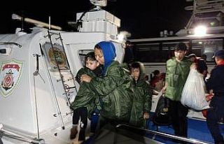 Çanakkale’de 105 mülteci yakalandı