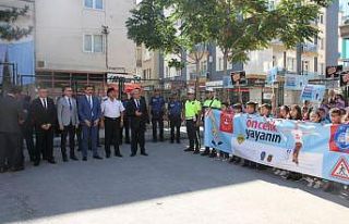 Çorum’da "Yaya Güvenliğinin Nöbetçisiyiz"...