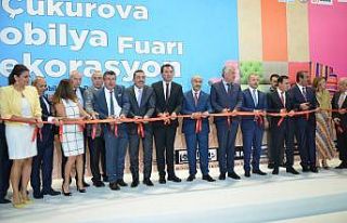 Çukurova Mobilya ve Dekorasyon Fuarı açıldı