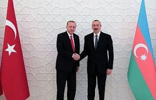 Cumhurbaşkanı Erdoğan, Azerbaycan Cumhurbaşkanı...