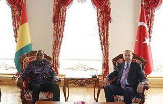 Cumhurbaşkanı Erdoğan, Gine Cumhurbaşkanı Conde...