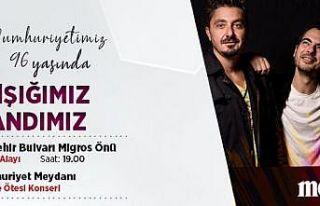 Cumhuriyet’in 96. Yıl dönümü Ataşehir’de...