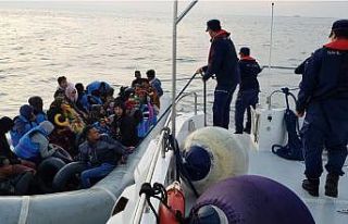 Didim’de 34 düzensiz göçmen yakalandı