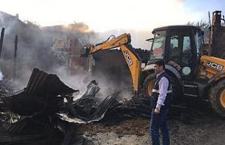 Dursunbey Çakırca’da yangın