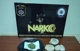 Edirne’de uyuşturucu operasyonu: 1 tutuklama