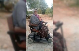 Engelli annenin akülü araba sevinci