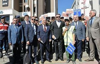 Erzurum’da “Yaya Güvenliği Nöbeti” düzenlendi