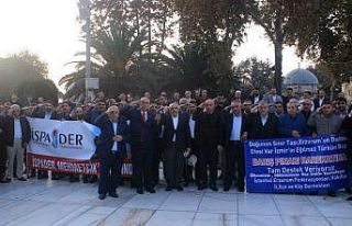 Eyüpsultan Camisi’nde vatandaşlardan Mehmetçik...