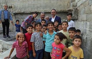 Eyyübiye’de park yapım çalışmaları sürüyor