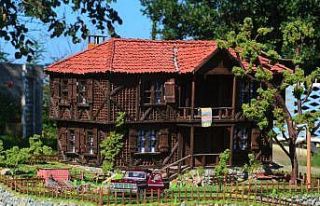 Gerçeğinin kopyası ’maket ev’ şaşırtıyor