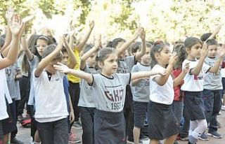 GKV’de önce sabah sporu sonra ders