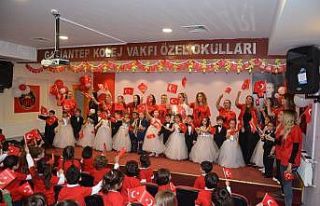 GKV’li miniklerin ’Cumhuriyet Bayramı’ coşkusu