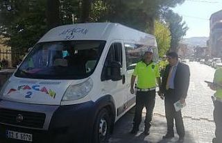 Gölbaşı ilçesinde öğrenci servisleri denetlendi