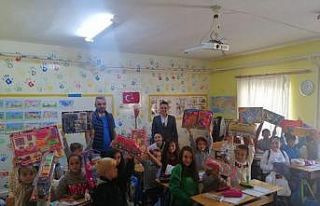 Gönül köprüsü projesinde öğrenciler, minik...