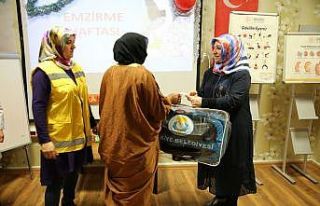 Haliliye’de 700 anne adayına puset