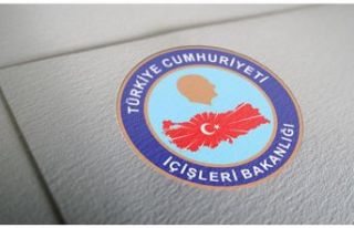 İçişleri Bakanlığından açıklama