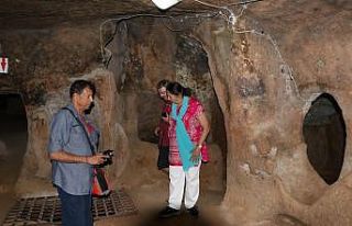 İlk Hristiyanların inşa ettiği 7 katlı yeraltı...