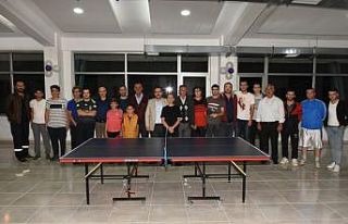 İnönü’de Masa Tenisi Turnuvası başladı