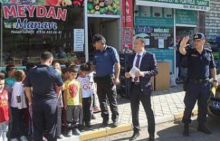 İskilip’te "Yaya Güvenliğinin Nöbetçisiyiz"...