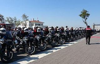 İstanbul’da motosikletli polis timlerinde 206 polis...