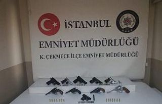 İstanbul’da silah kaçakçılığı ve tefecilik...