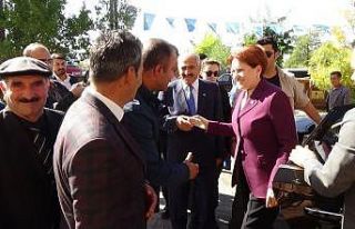 İYİ Parti Genel Başkanı Akşener Muş’ta