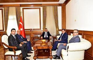 İZDES Heyetinden Vali Aydın Baruş’a ziyaret