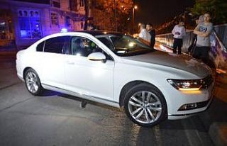 Kalp krizi geçirdiği iddia edilen otomobil sürücüsü...