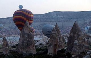Kapadokya Bölgesini 9 ayda 2 milyon 902 bin 390 turist...