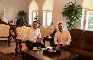 KAPTİD Başkanı Dinler, Belediye Başkanı Arı’yı...