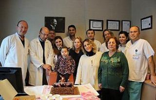 Karaciğer nakli olan Bade, büyüdü ve okullu oldu