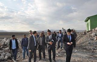 Kars Valisi Türker Öksüz, çalışmaları yerinde...