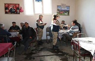 Kars’ta jandarmadan “Türkiye Huzur ve Güven”...