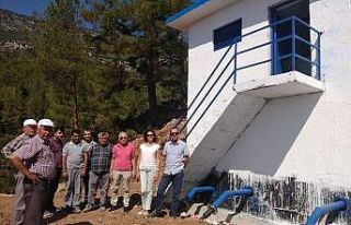 Kaş Kozağaç’ın içme suyu sorunu çözüldü