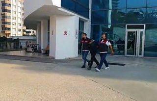 Kasa hırsızı aracın sis farının altındaki hasardan...