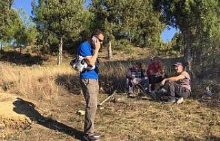 Kaymakamdan definecilere suçüstü