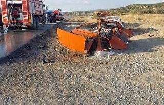 Kazada ağır yaralanan şahıs hayatını kaybetti