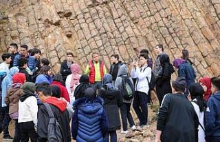Kızılcahamam Jeopark alanları okul öğrencilerinin...