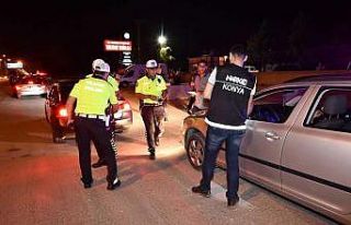 Konya’da uyuşturucu etkisi altında ve alkollü...