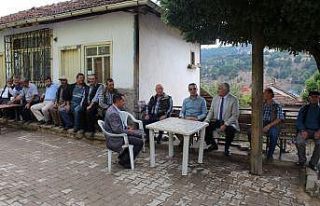 "Köy yollarında sıcak asfalt çalışmaları...