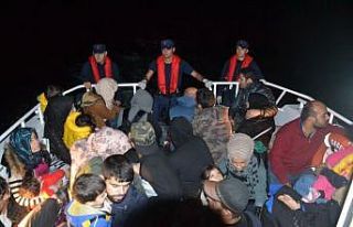 Kuşadası’nda 45 düzensiz göçmen yakalandı