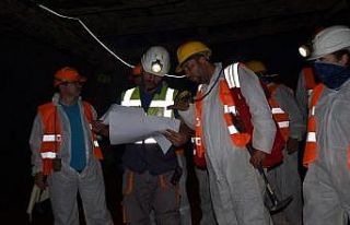 Maden mühendisleri terörden temizlenen dağlara...