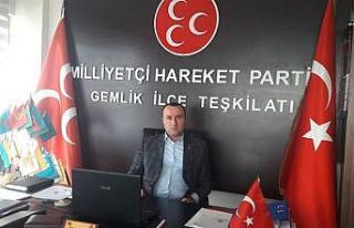 MHP Gemlik İlçe Başkanı Özcanbaz: "Biz olayın...