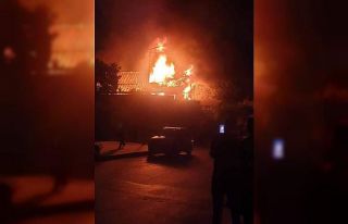 Mısır’daki tarihi kilise alev alev yandı