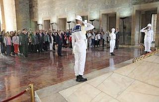 Muğla’nın mali müşavirler Atatürk’ün huzurunda